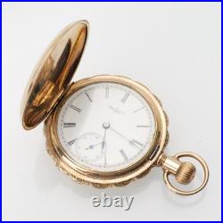 1897 Elgin Model 2 Grade 133 6s 15J Pocket Watch Nice Gold Filled Case Project