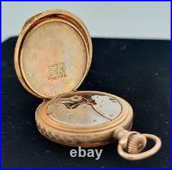 1897 WALTHAM Mixed Run 15J and 7J Gr Seaside 0s Gold Filled Hunter Pocket Watch