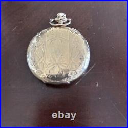 1897 Waltham Fancy Hunter Case Pocket Watch-Very Nice Untested