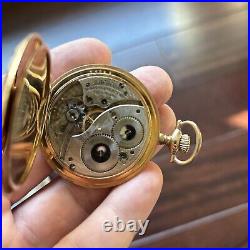 1897 Waltham Fancy Hunter Case Pocket Watch-Very Nice Untested