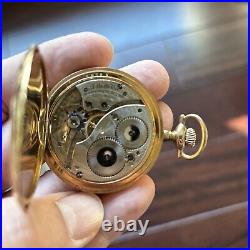 1897 Waltham Fancy Hunter Case Pocket Watch-Very Nice Untested