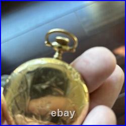 1897 Waltham Fancy Hunter Case Pocket Watch-Very Nice Untested