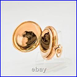 1898 Elgin Dress Ladies Pocket Watch 0s 15J Grade 129 Fancy Case & Dial 14K GF