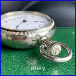 1898 Rockford Grade 935 18S 17 Jewels Oresilver Case Pocket Watch Serviced