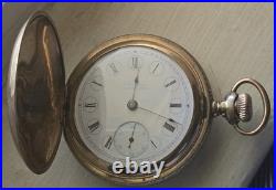 1899, Columbus The Star, Size 18, Full Hunter Pocket Watch. FREE SHIPPING