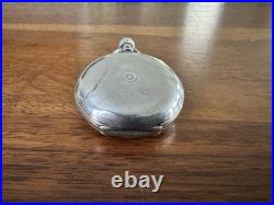 1899 Paul Buhre Antique Russian Imperial Silver Pocket Watch Enamel Dial Working
