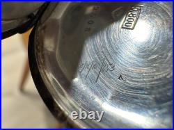 1899 Paul Buhre Antique Russian Imperial Silver Pocket Watch Enamel Dial Working