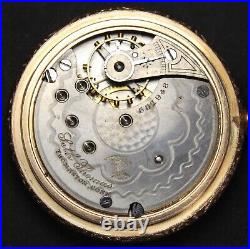 1899 Seth Thomas Liberty Grade 18s 7j Pocket Watch with Fancy Case Parts/Repair