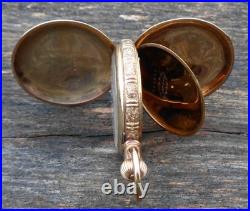 1899 Waltham GF Hunt Case Pocket Watch 6s 15j Gr Seaside Model 1890 Running