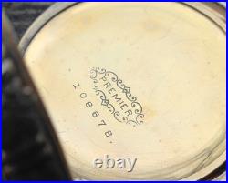 1899 Waltham GF Hunt Case Pocket Watch 6s 15j Gr Seaside Model 1890 Running