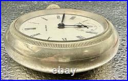 1899 Waltham Model 1883 Pocket Watch 18s 15J Grade 820 Silverode Train Case