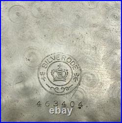 1899 Waltham Model 1883 Pocket Watch 18s 15J Grade 820 Silverode Train Case
