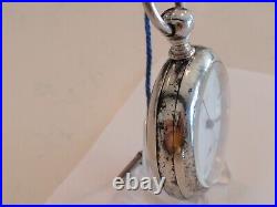 18SZ Elgin, Key Wind Pocket Watch, Display Case-1870-Vintage- Serviced