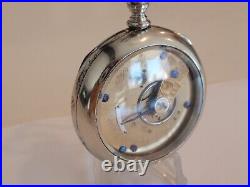 18SZ Elgin, Key Wind Pocket Watch, Display Case-1870-Vintage- Serviced
