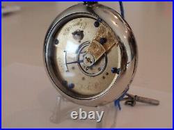 18SZ Elgin, Key Wind Pocket Watch, Display Case-1870-Vintage- Serviced
