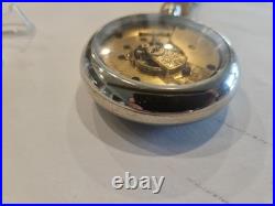 18SZ-Elgin Pocket Watch-+ Fob in DisplayCase, Serviced-15J, Runs Great-1894