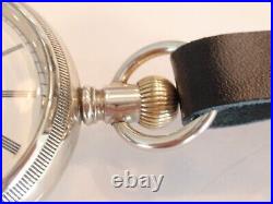 18SZ Elgin Pocket Watch-Serviced-7J- Case, Train On Back-New Glass-Vintage 1886