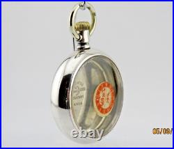 18S Crescent W. C. Co, Century, antique pocket watch case with swing ring (H59)