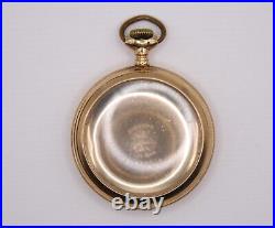 18S Fortune A. W. C. Co. 20-yr Gold Filled Open Face Pocket Watch Case 1040