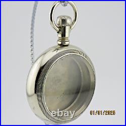 18S Illinois W. C. Co, 3 pcs, Monster, antique pocket watch case. (SD27)