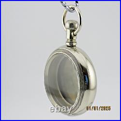 18S Illinois W. C. Co, 3 pcs, Monster, antique pocket watch case. (SD27)