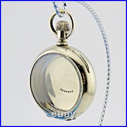 18S Keystone, triple hinge, pocket watch case (TA-14)