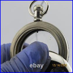 18S Philadelphia, Engraved deer, antique pocket watch case Ca. 1890 (PC13)