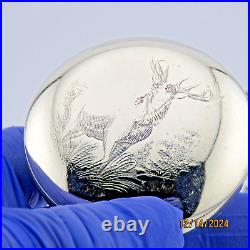 18S, Philadelphia, Stag engraved, antique pocket watch case (PC1)