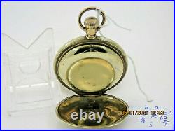 18S Reliabledouble hinged antique watch case