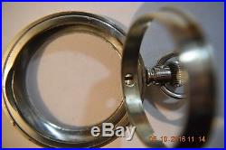 18 S-Pocket Watch- Swing out Display Case-Open Face-Lever set-Good Condition