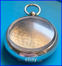 18 Size Fahys Key-wind Key-set Swing Out Style Coinsilver Pocket Watch Case