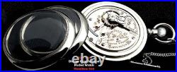 18 Size High End Railroad Display Case Pocket Watch Hamilton 940. Working