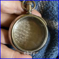 18 Size Silveroid Pocket Watch Case Beautiful