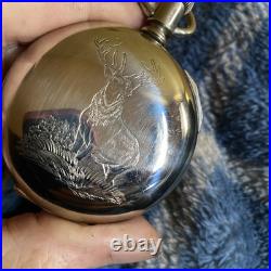 18 Size Silveroid Pocket Watch Case Beautiful