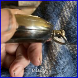 18 Size Silveroid Pocket Watch Case Beautiful