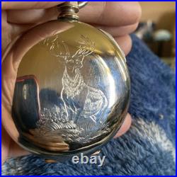 18 Size Silveroid Pocket Watch Case Beautiful