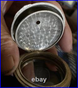 18 Size Silveroid Pocket Watch Case Beautiful