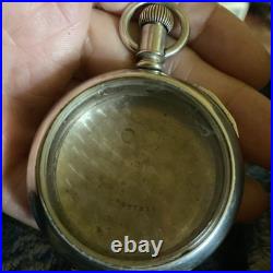 18 Size Silveroid Pocket Watch Case Beautiful