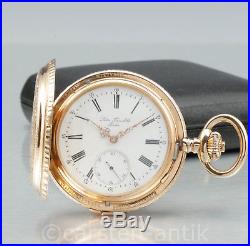 18k Gold Renaissance case Grande Sonnerie ¼ repeater 1870 Lattes Pocket watch