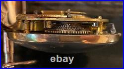 18k solid gold Pair Case Key Wind Pocket watch