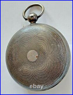 18s Charles Johnstone, Liverpool, Fusee Pocket Watch, pre-1900, Sterling OF Case