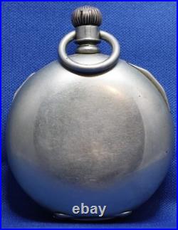18s Elgin 15 Jewel Grade 317 Pocket Watch, Dueber Silverine Case, Running