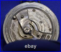 18s Elgin 15 Jewel Grade 317 Pocket Watch, Dueber Silverine Case, Running