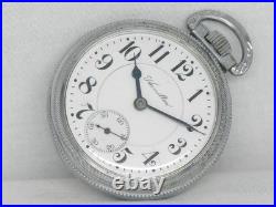 18s Hamilton 21 Jewel Railroad Grade 940 Chromium Cased Pocket Watch, Running