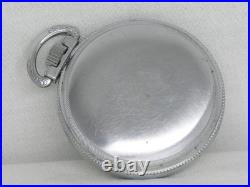 18s Hamilton 21 Jewel Railroad Grade 940 Chromium Cased Pocket Watch, Running