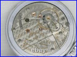 18s Hamilton 21 Jewel Railroad Grade 940 Chromium Cased Pocket Watch, Running