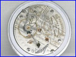 18s Hamilton 21 Jewel Railroad Grade 940 Chromium Cased Pocket Watch, Running