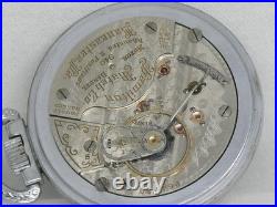 18s Hamilton 21 Jewel Railroad Grade 940 Chromium Cased Pocket Watch, Running