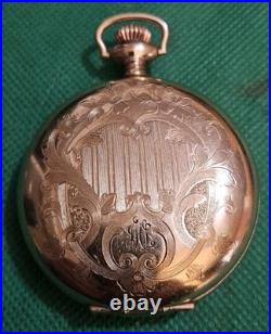 18s Hamilton 941 21 Jewel Hunting Case Pocket Watch