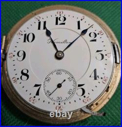 18s Hamilton 941 21 Jewel Hunting Case Pocket Watch